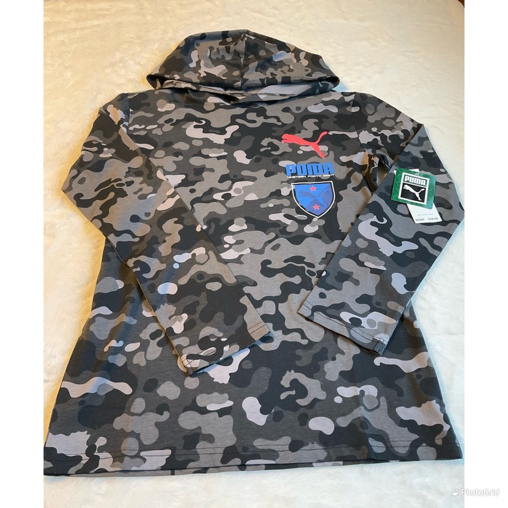 Puma camo sweater